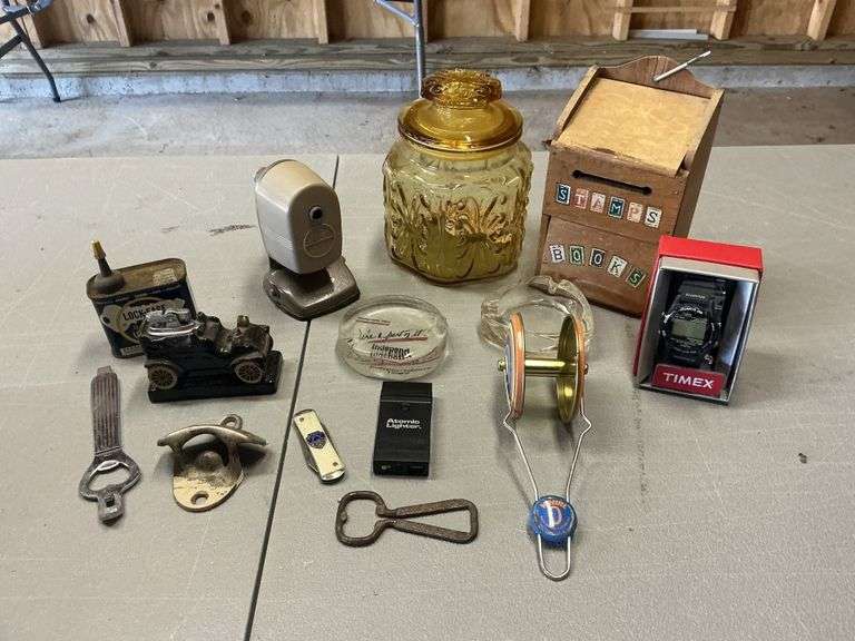 7-Up bottle opener, Coca-Cola bottle opener,