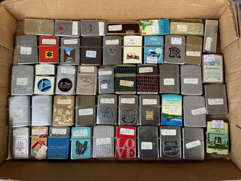 Assorted lighters