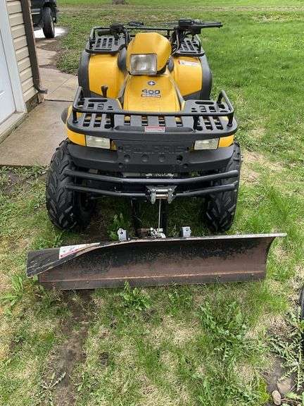 2001 Polaris ATV-01 Sportsman 400 yellow.