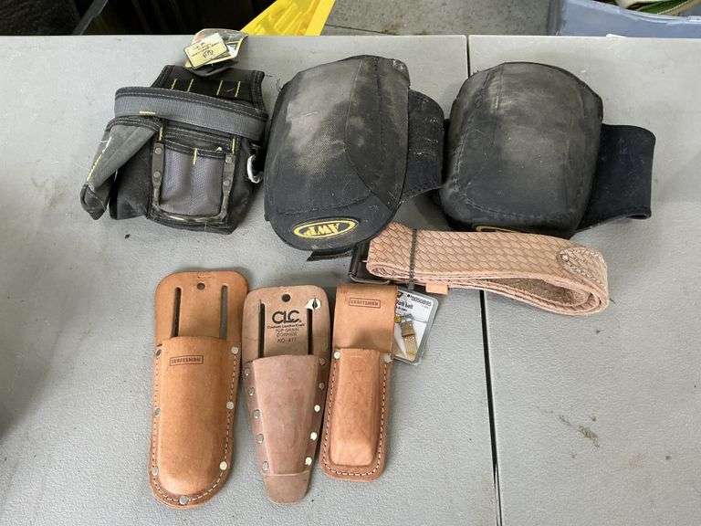 Knee pads, tool belts etc.
