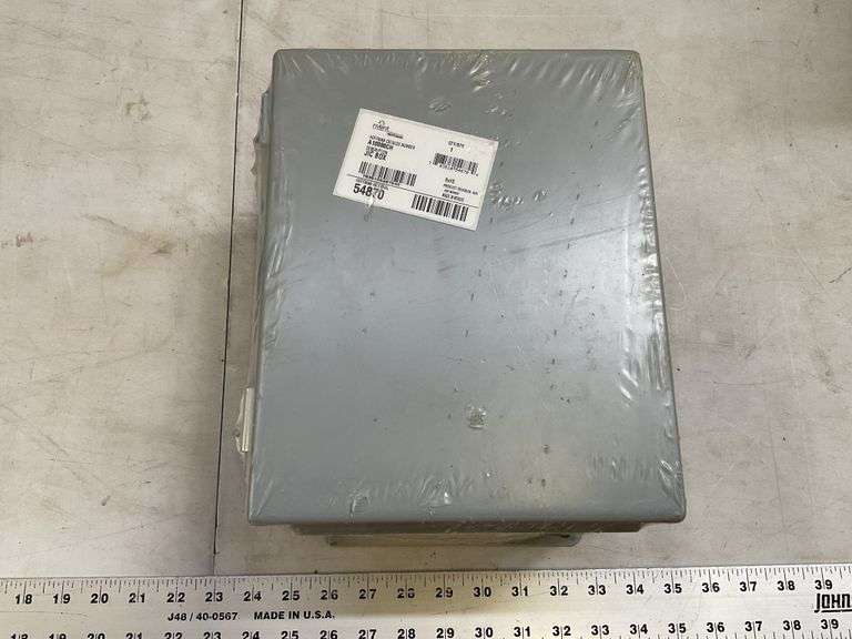 New Hoffman Junction box Legacy Auction Company