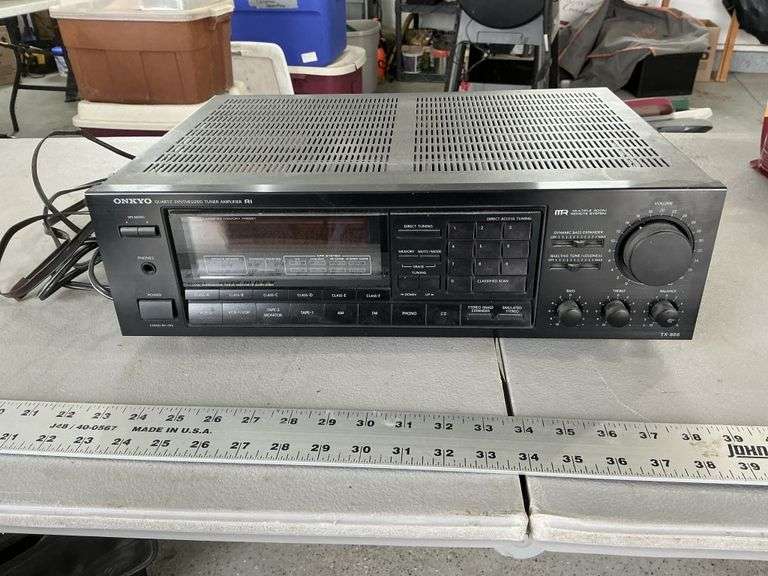Onkyo tuner/amplifier
