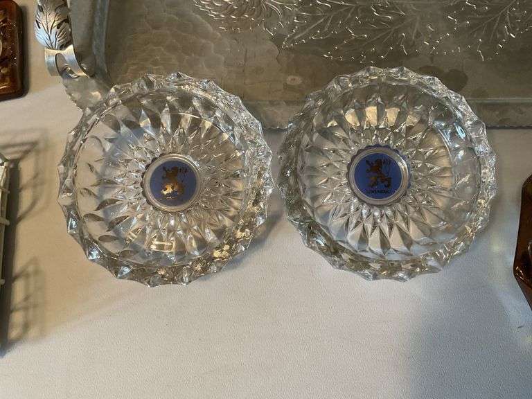 Loewenbrau ashtrays and barware