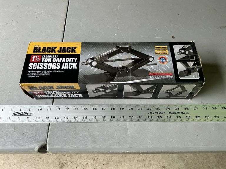 1 1/2 ton new scissor jack