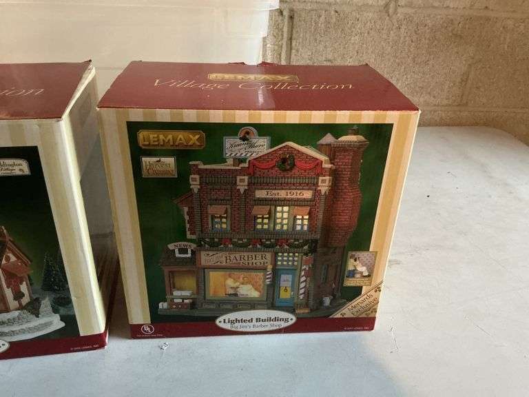 Lemax East Junction Station Lighted Porcelain Building - Michaels Exclusive Christmas Village Decor With LED Lights