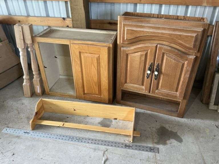Kitchen cabinets/shelf etc.