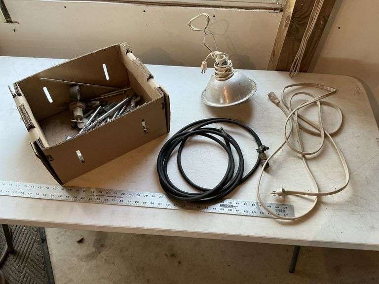 Air compressor attachments/drop cord etc.