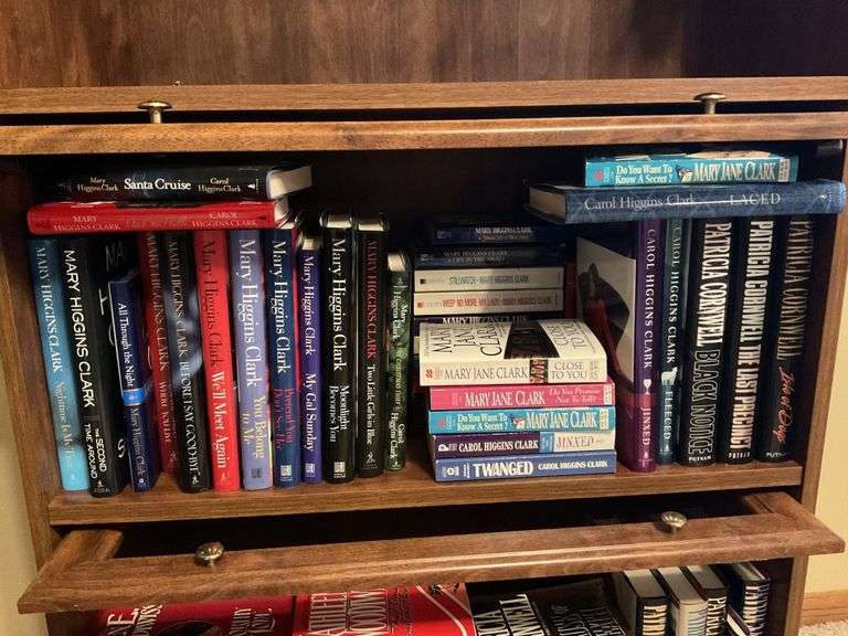 Mary Higgins Clark books etc