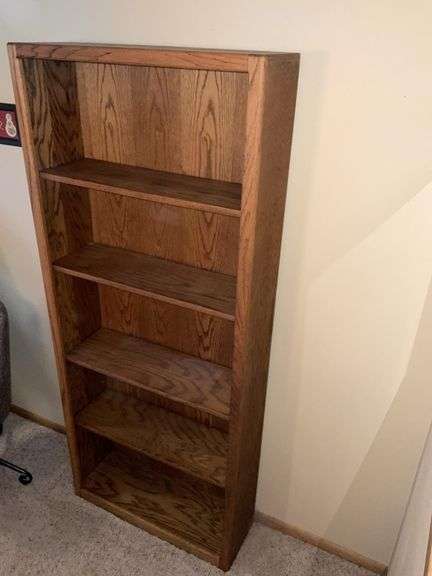 Bookshelf unit, 6' x 30" x 11"
