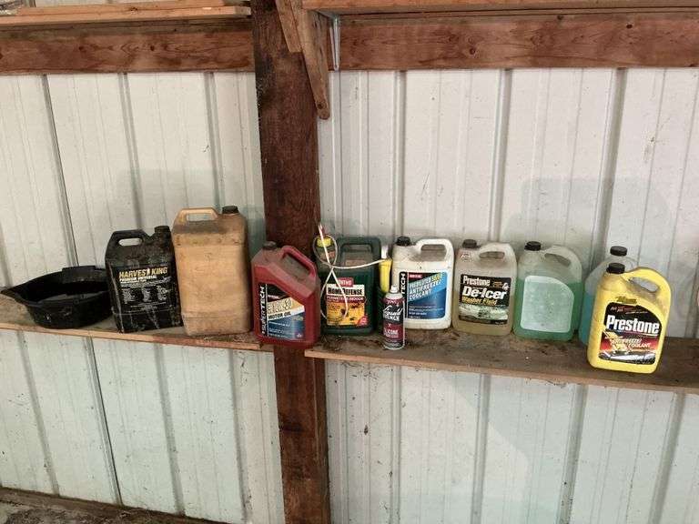 Anti-freeze/oil etc.