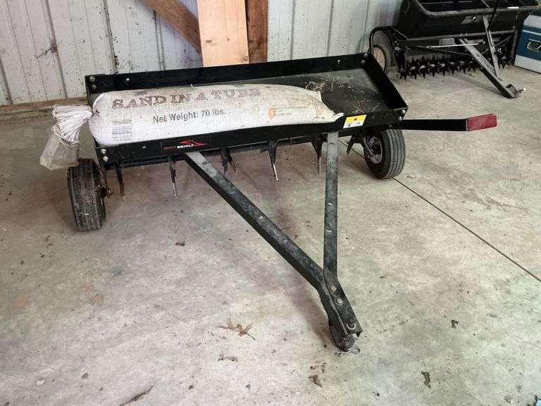 Brinly 40" lawn aerator