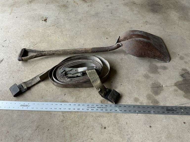 Strap and shovel