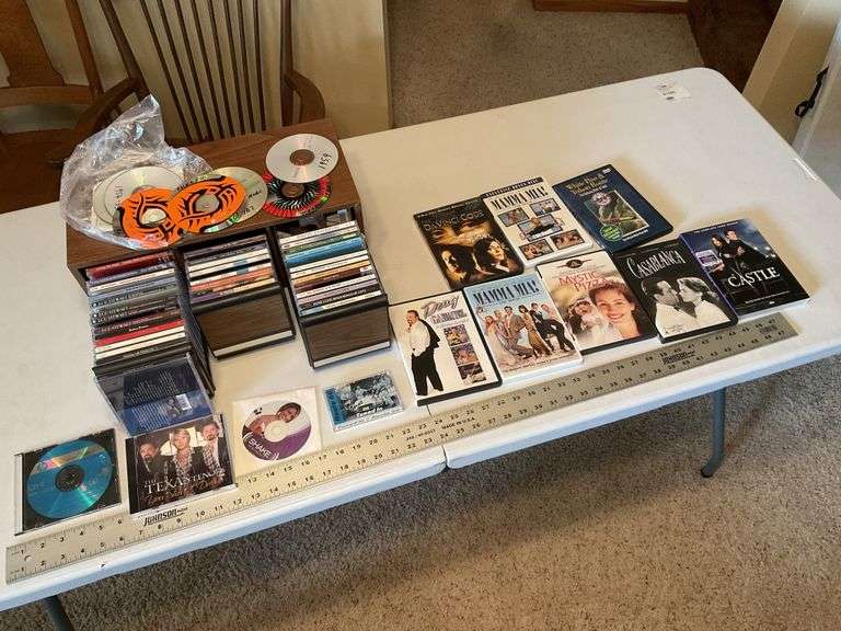 CDs, DVDs etc.