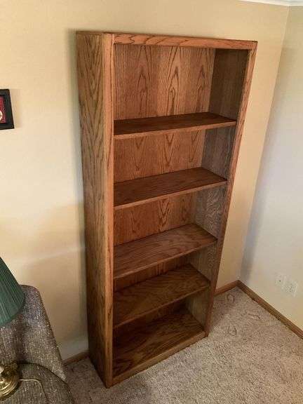 Bookshelf unit, 6' x 30" x 11"