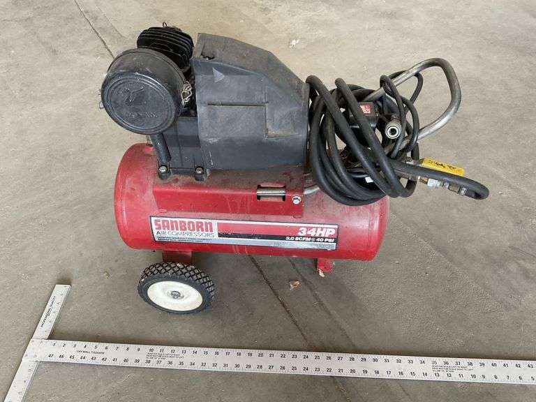 Sanborn 3 4 Hp Air Compressor