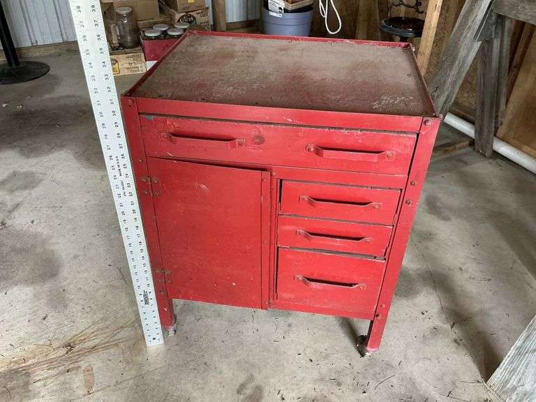 Heavy metal/wood toolbox