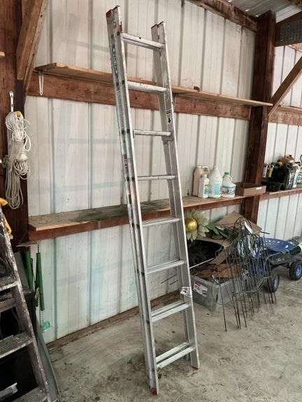 Werner 16' aluminum extension ladder