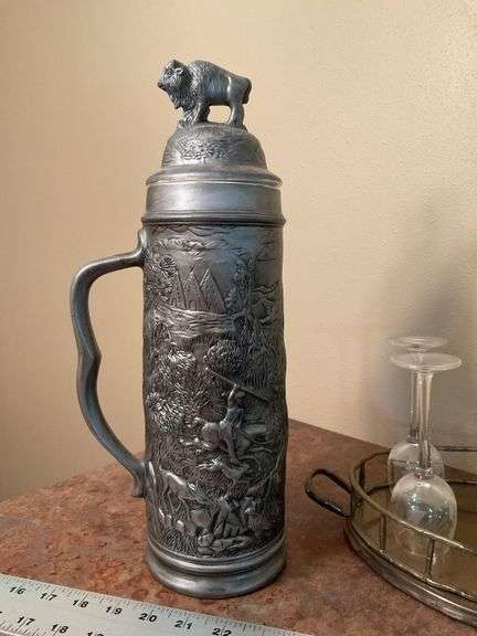 Decanter set and stein