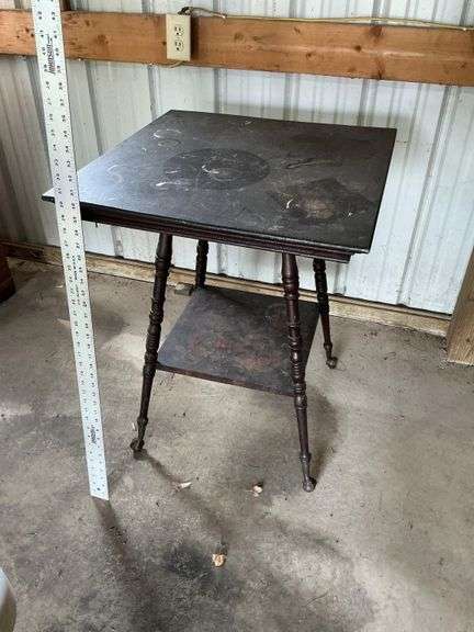 Antique claw foot table