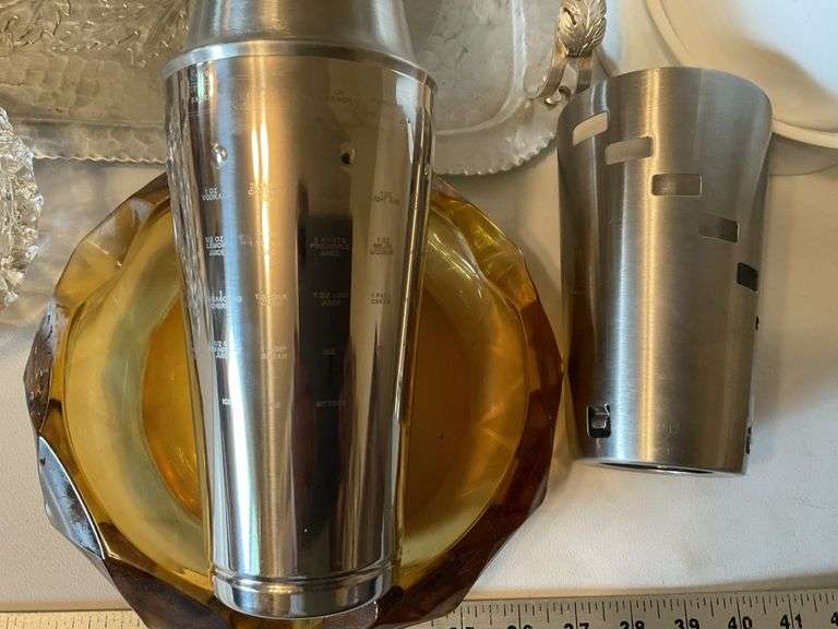 Loewenbrau ashtrays and barware