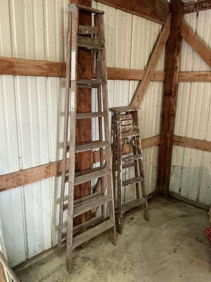 5'/8' wooden step ladders
