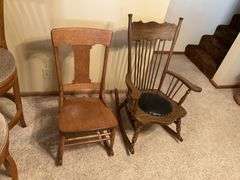 2- antique rockers
