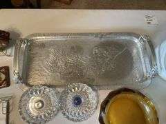 Loewenbrau ashtrays and barware
