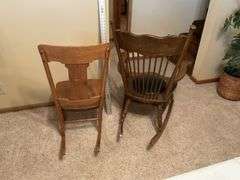 2- antique rockers