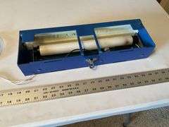 Vintage Timex clock light, missing base panel and