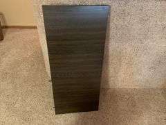 40" table, 4- swivel chairs, 1- leaf