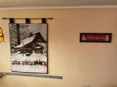 2- Christmas wall hangings