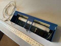 Vintage Timex clock light, missing base panel and