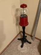 Swivel Gumball machine on cast base