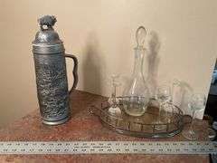 Decanter set and stein