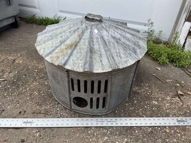Galvanized Cluck house