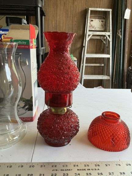 Candle holder and oil lamp etc.