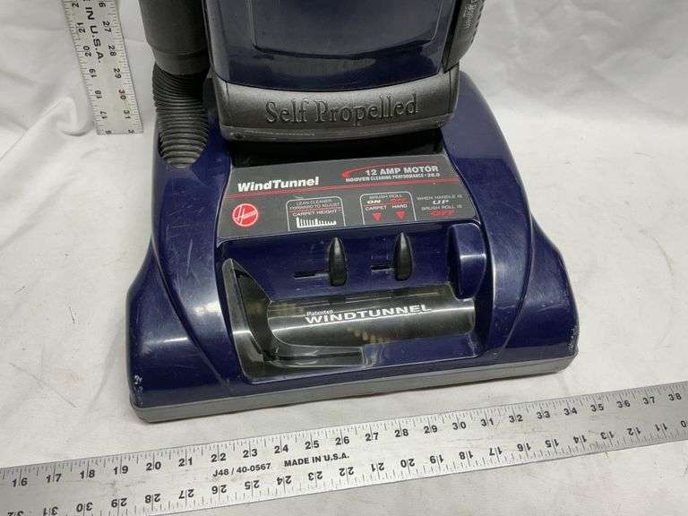 Hoover wind tunnel vacuum