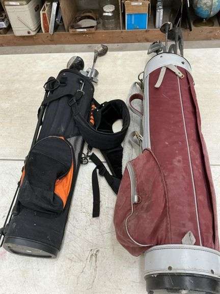 Golf clubs & bags