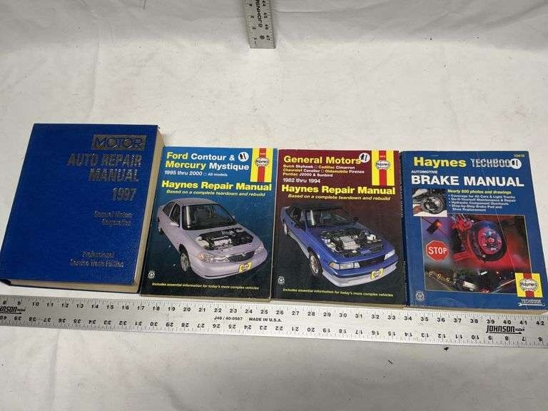 Auto repair manuals