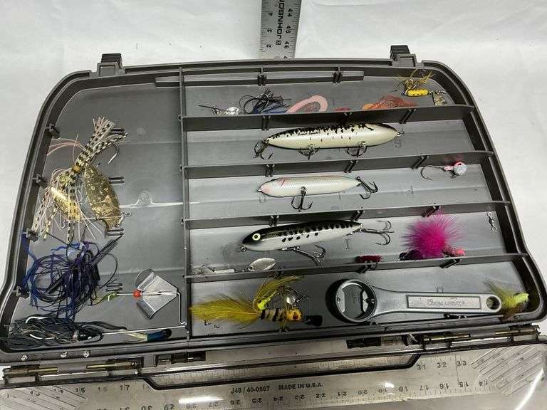 Fishing lures with tacklebox