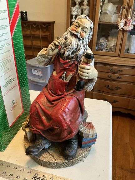 Santa figurines