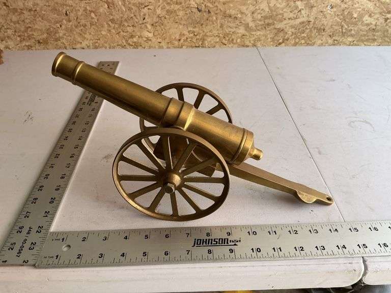 Brass cannon