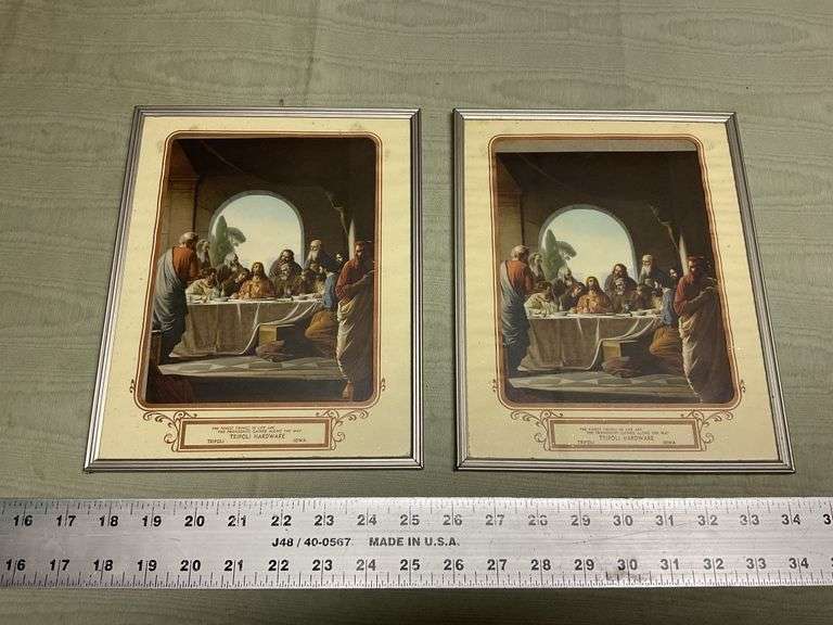 Tripoli Hardware advertising wall hangings