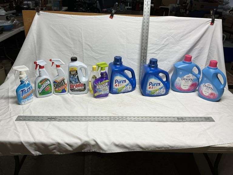 Partial/full laundry detergent and cleaners