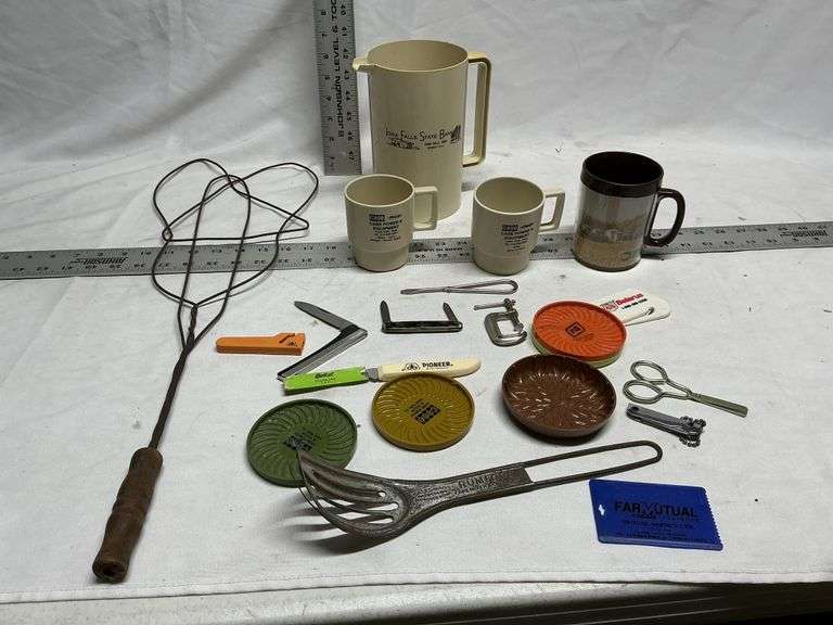 Advertising items, etc