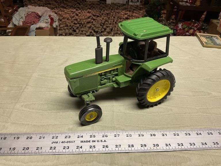 John Deere tractor with cab