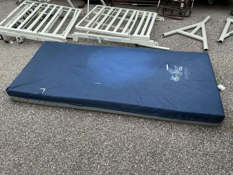 Invacare micro air 65 medical bed and frame