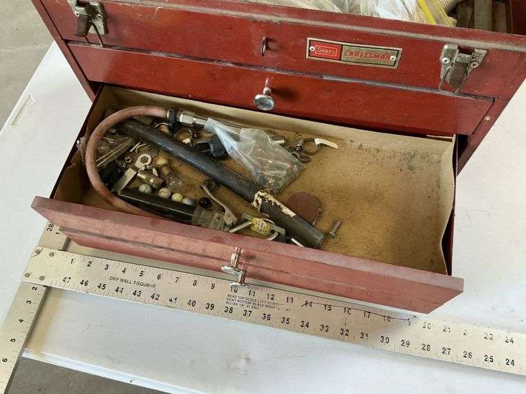Craftsman toolbox and contents