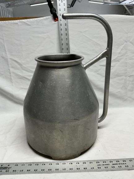 Aluminum milk bucket