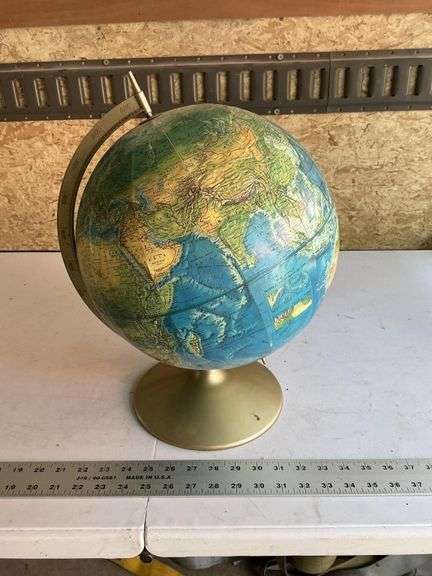 Rand McNally globe